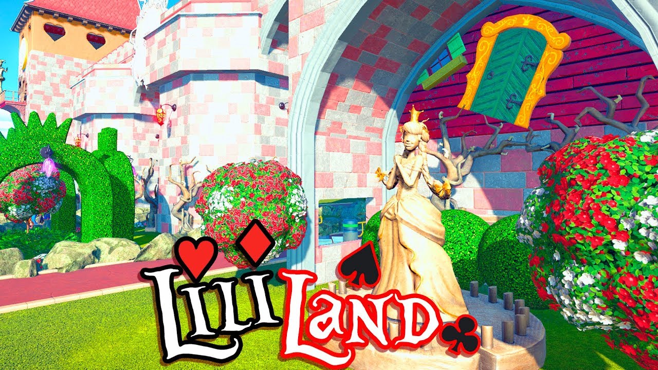 ENTRADA DE CUENTO DE HADAS! //`♥´Speed Build ~ Lililand`♥´\\ Planet Coaster en español