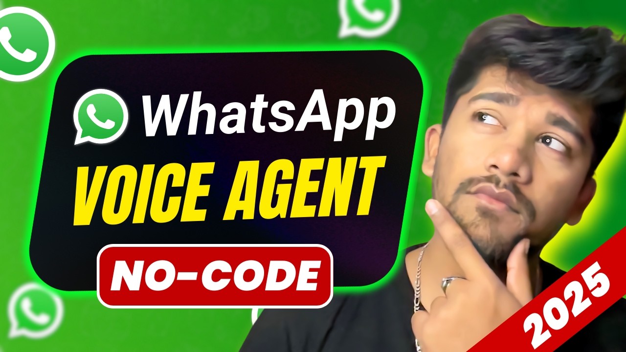 Build A WhatsApp AI Voice Agent in 17 Minutes (No-Code, n8n, Vapi)