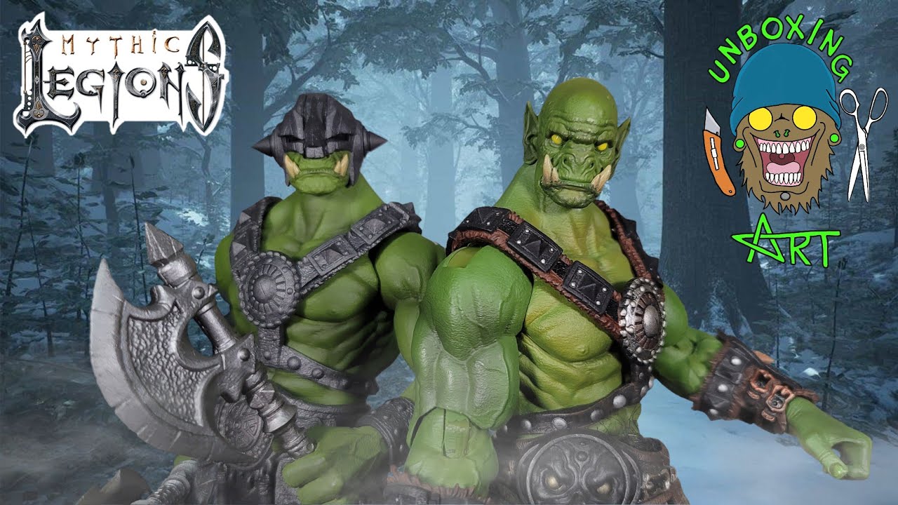 Mythic Legions: Siege or Bjorngar Kkurzog and Ogre Legion Builder Unboxing and Review