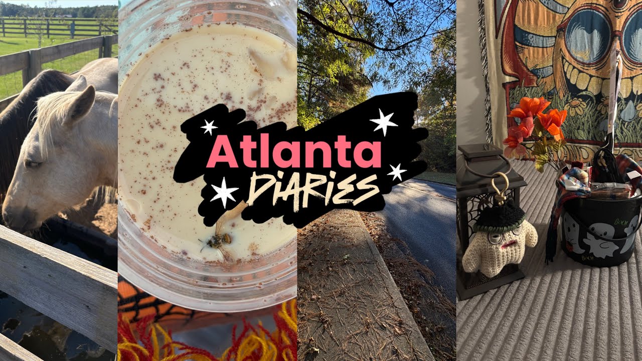 atl diaries ep 3 🌟 (october firsts + fright fest fun)