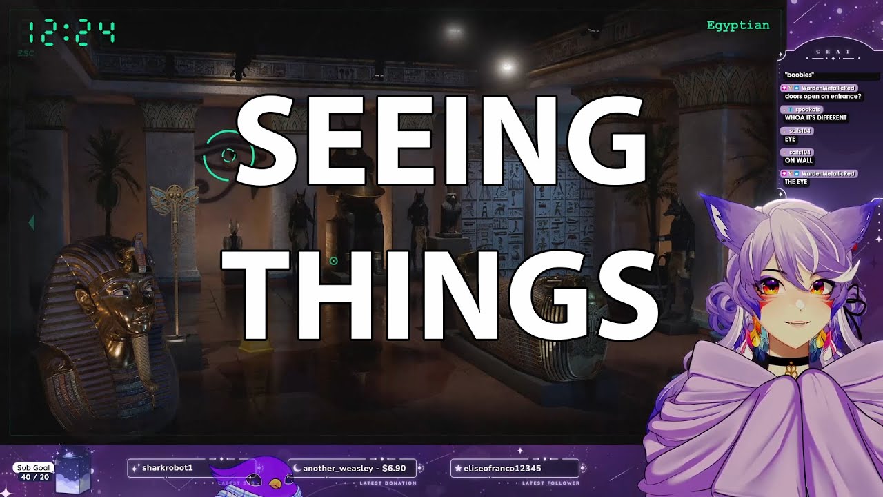 New Surveillance Horror Game?! Seeing Things!