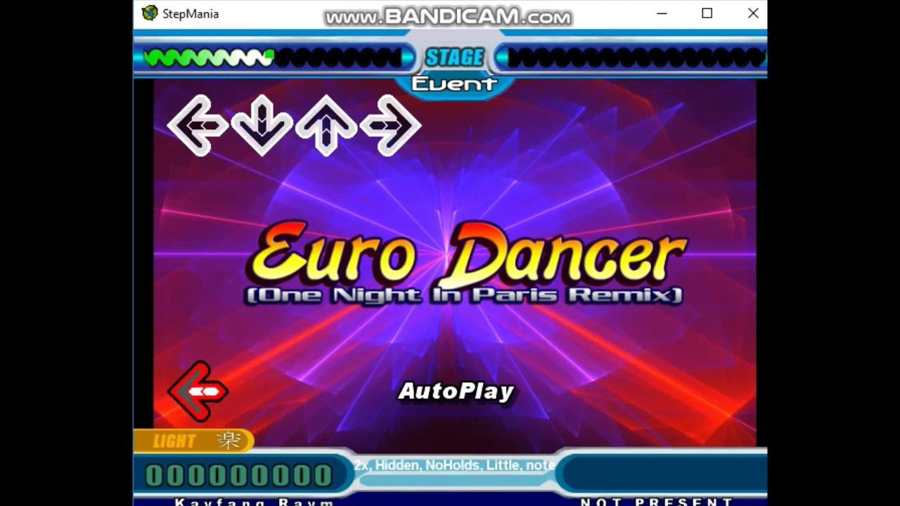 RaddyCraided on Dean Castiel DDR StepMania BGA Home okay