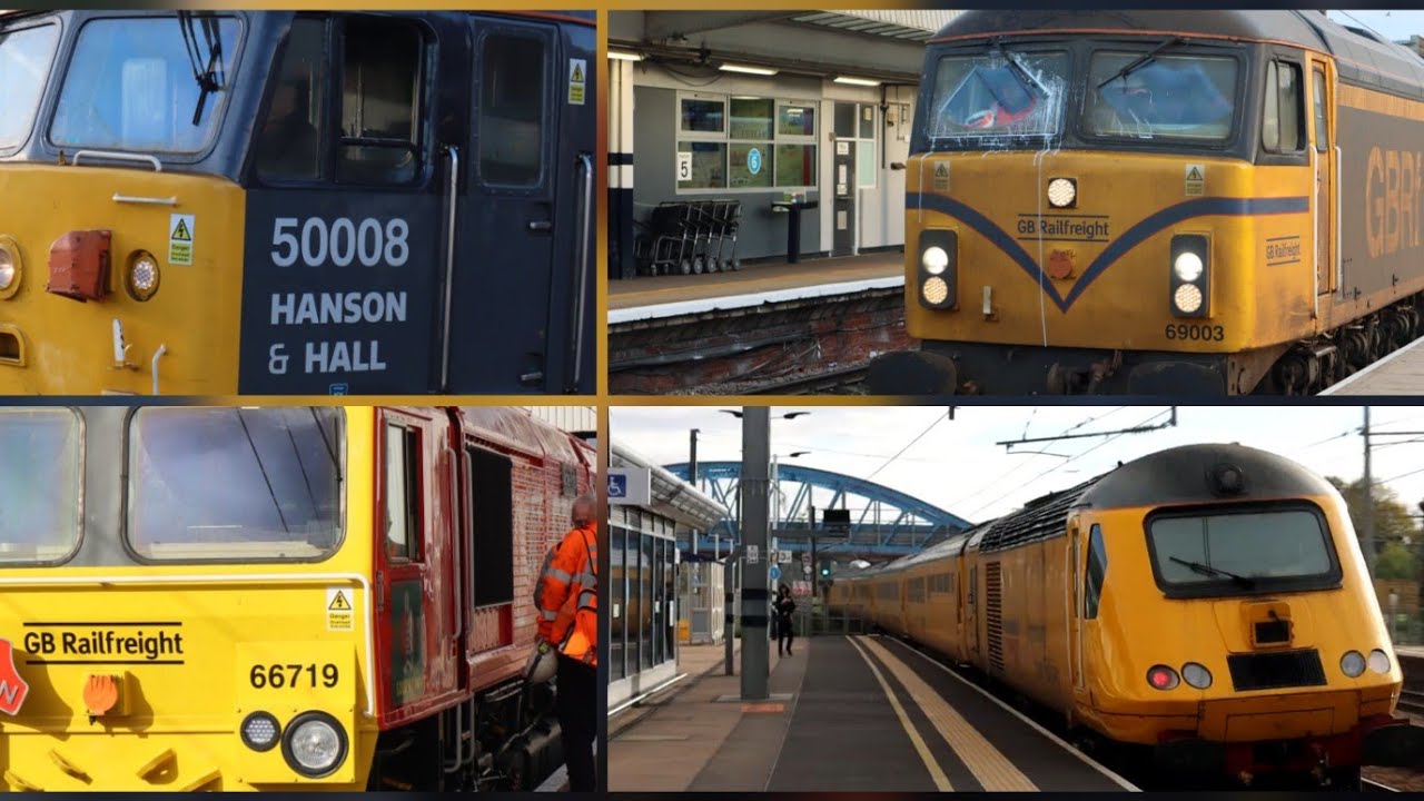 *Network Rail HST & 50008* trainspotting at peterborough with @trainspotteruk85 !
