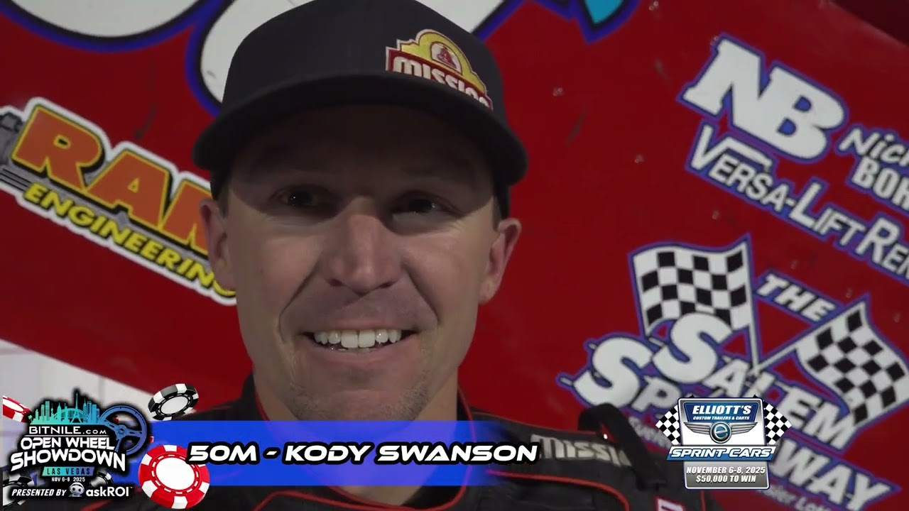 Kody Swanson wins the BITNILE Open Wheel Showdown