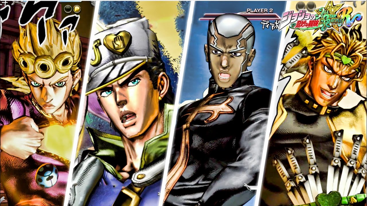 【ジョジョASBR】全キャラ 超必殺技集 HHA&GHAリメイク版【ジョジョの奇妙な冒険 オールスターバトルR】JoJo's All Star Battle - All Special Attacks