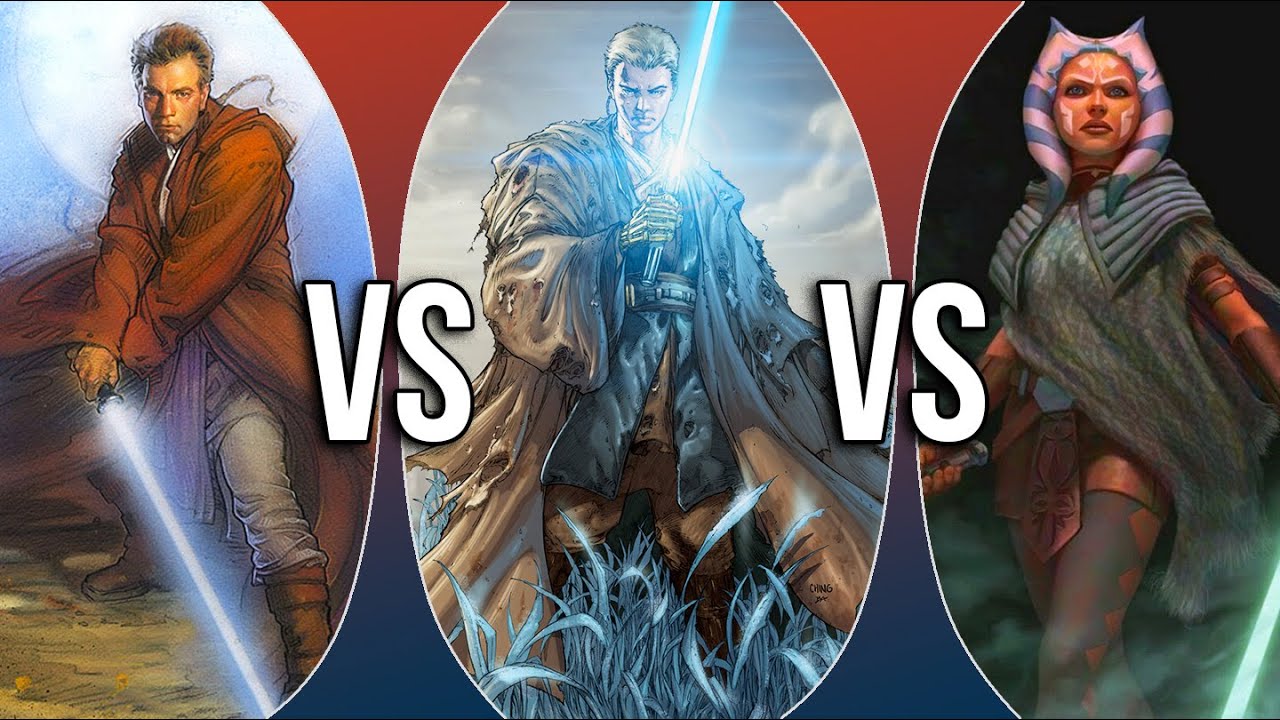VS | Obi-Wan Kenobi vs Anakin Skywalker vs Ahsoka Tano