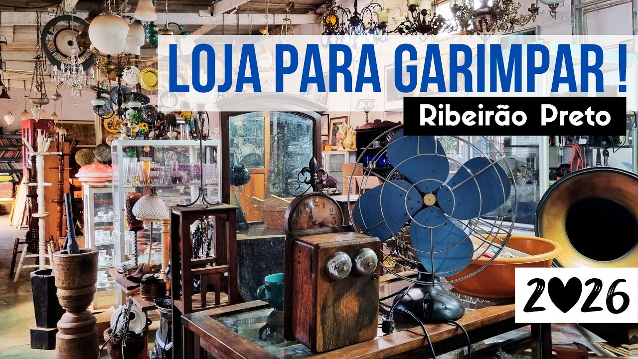 GARIMPANDO ANTIGUIDADES em Ribeirão Preto #antiquario #lojadeantiguidades #garimpodeantiguidades