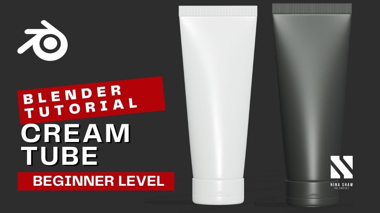 Cream Tube | Blender Tutorial