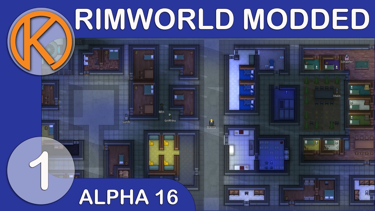 THE THREE MUSKETEERS | RimWorld Modded - Ep. 1 | Let's Play RimWorld Alpha 16 Gameplay