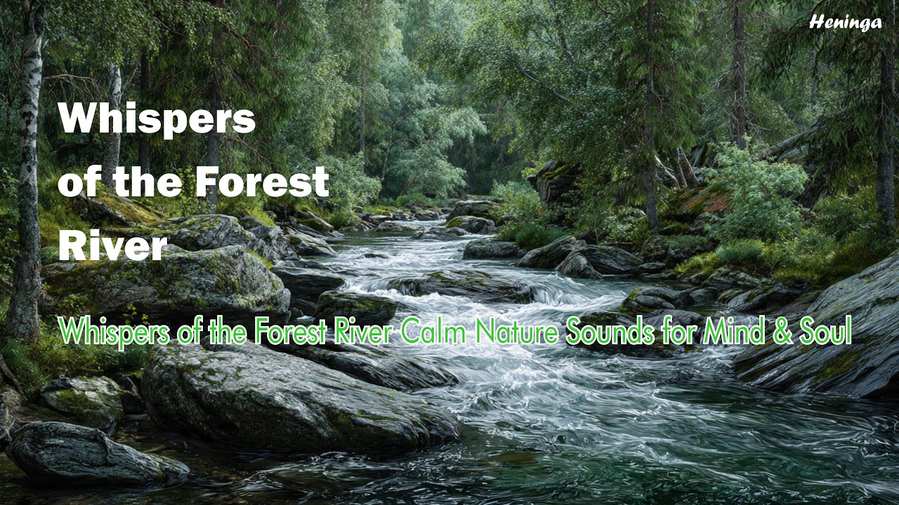 Whispers of the Forest River 🍃 Calm Nature Sounds for Mind & Soul
