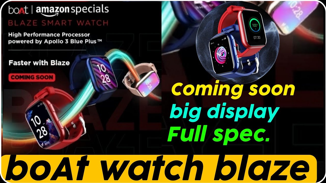 boat watch blaze launch || boat watch blaze price || ⚡spec.. Full Detail