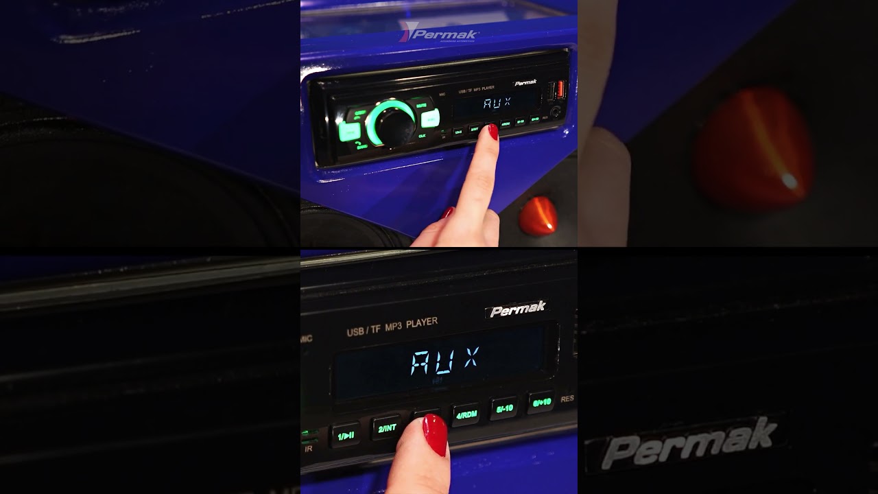 MP3 PLAYER AUTOMOTIVO PERMAK #shorts