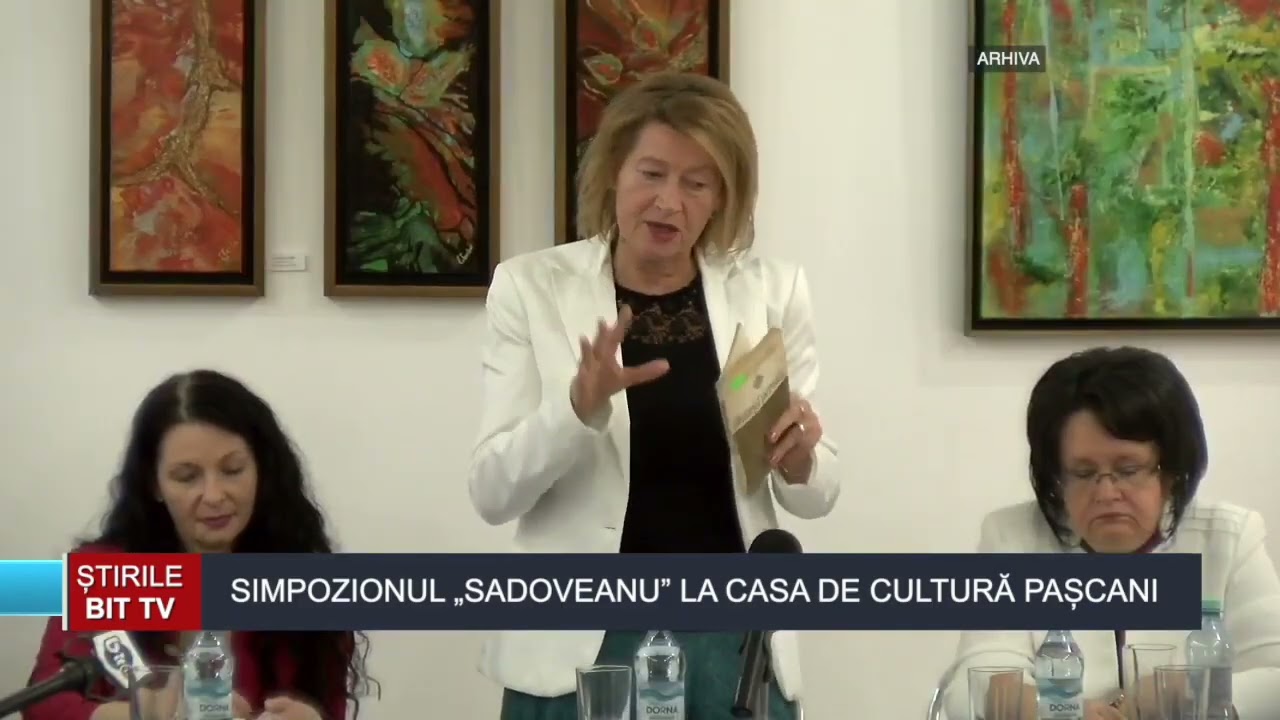ȘTIRILE BIT TV - SIMPOZIONUL „SADOVEANU” LA CASA DE CULTURĂ PAȘCANI