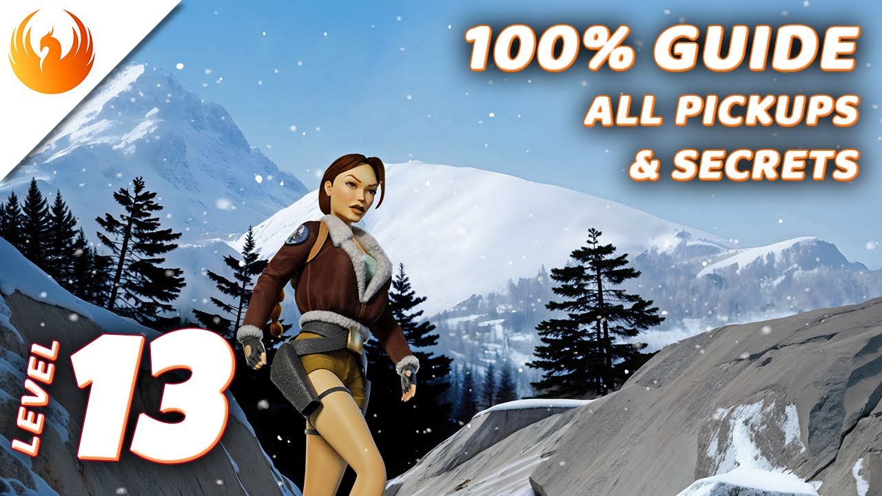 Tomb Raider 2 (2024) | Level 13 - Catacombs Of The Talion | All Pickups & Secrets | Pistols Only