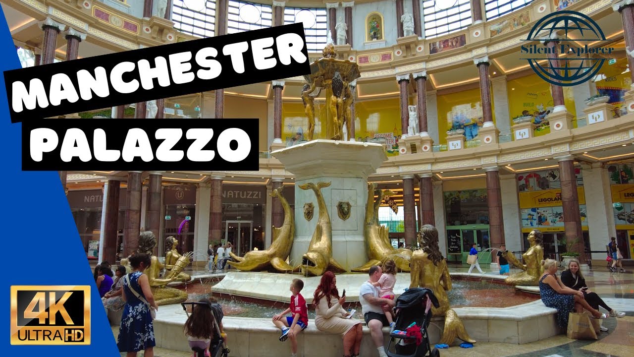 Trafford Centre’s Palazzo Unveiled | 4K Walkthrough & Drone Footage