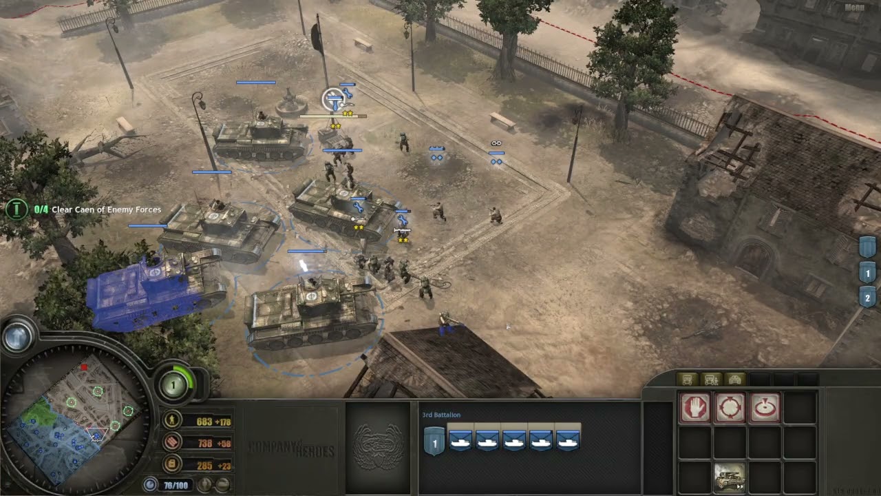 Casual Chill Gaming. (company of heroes)