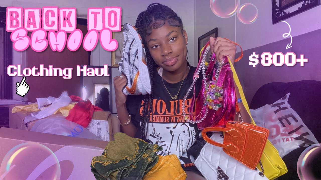 BACK TO SCHOOL CLOTHING HAUL 2024 ☆ Sophomore Edition ☆ | lots of shein, fashion nova, ASICS |
