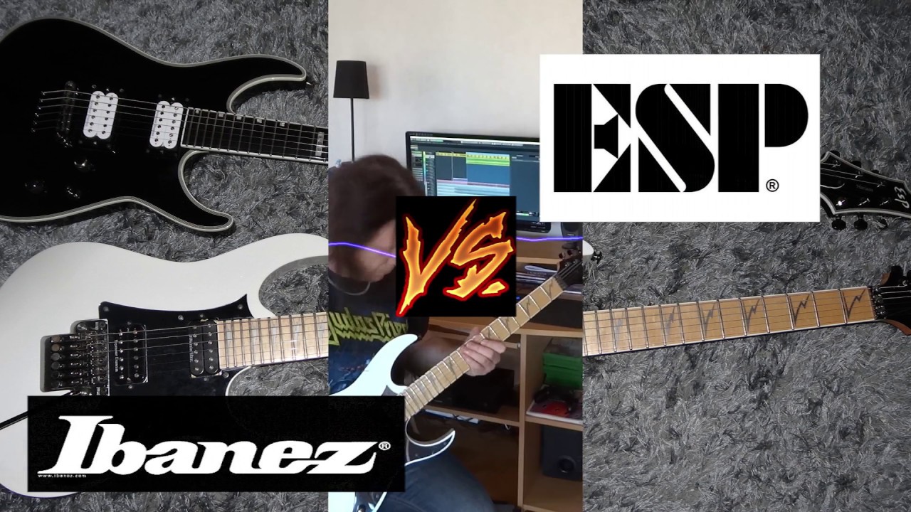 Ibanez Vs ESP - Painkiller (Judas Priest cover)