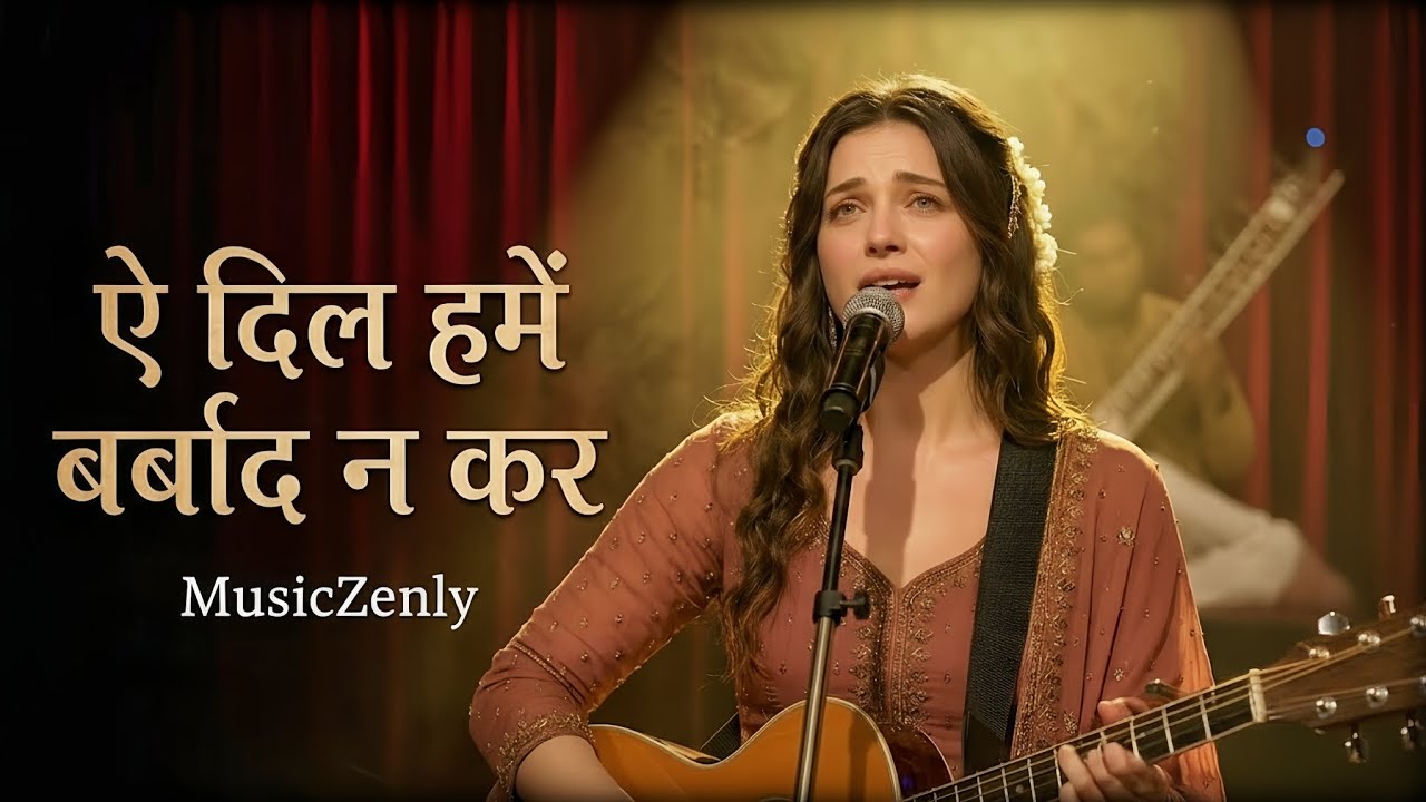 Ae Dil Humein Barbaad Na Kar | Purane Sadabahar Gane | Evergreen Old Hindi Song 80s | MusicZenly