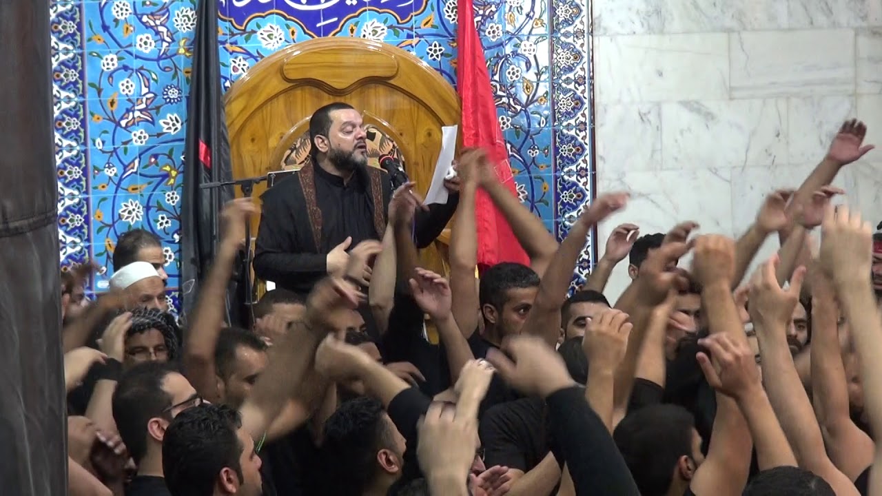 الشيخ حسين الاكرف 20 صفر _ حسينية سيد الشهداء #كربلاء الاربعين 1439 المقطع الثاني