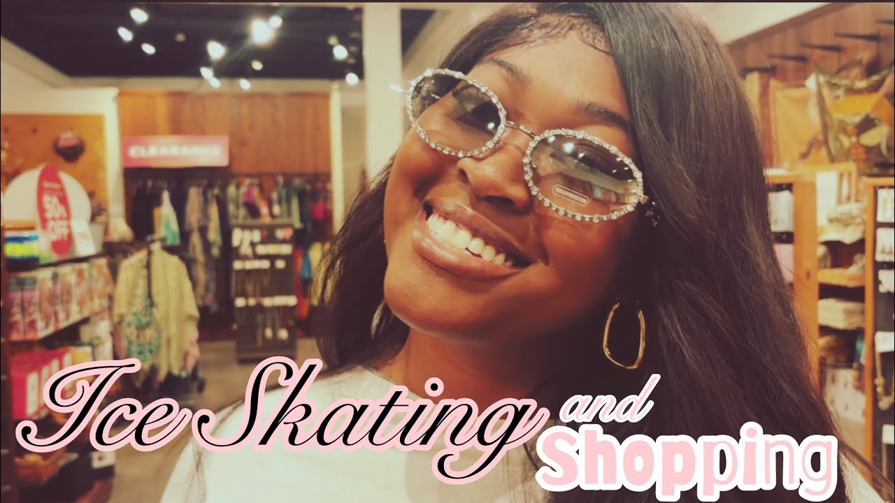 spend the day with me 🌸 ice skating ⛸️  munchies || shopping 🛍️ + more! 