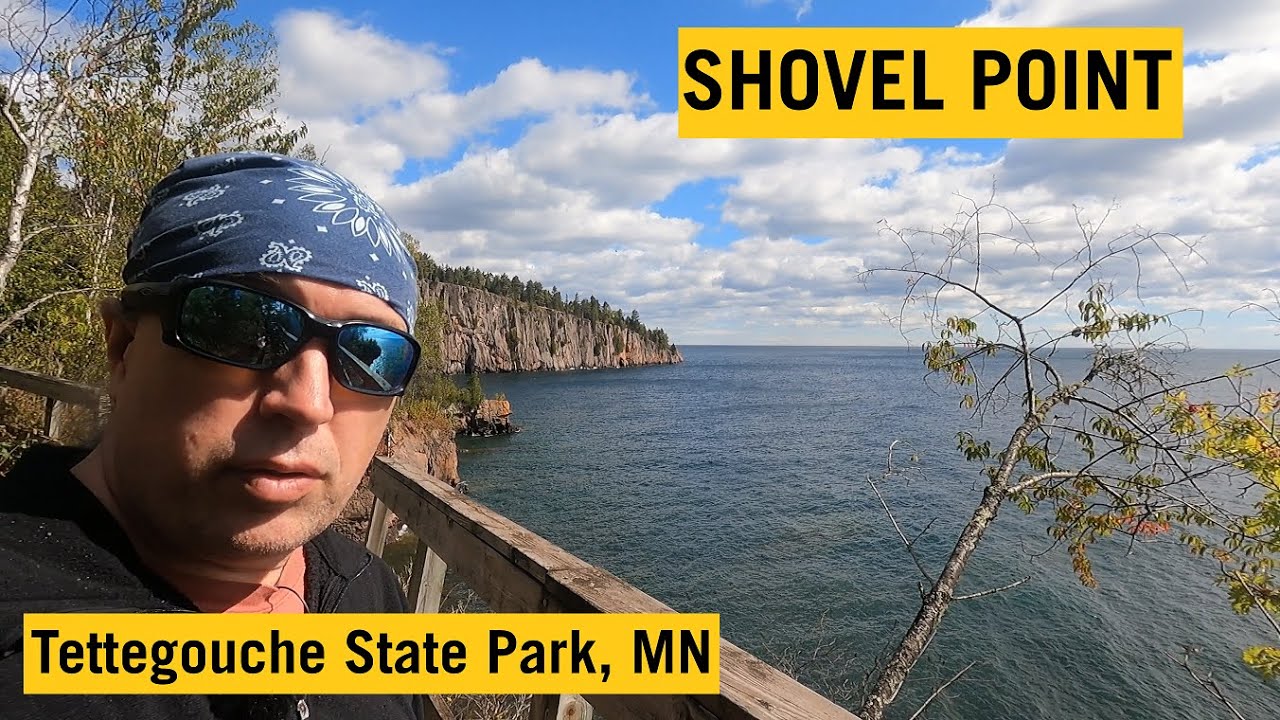 Shovel Point and views of Palisade Head