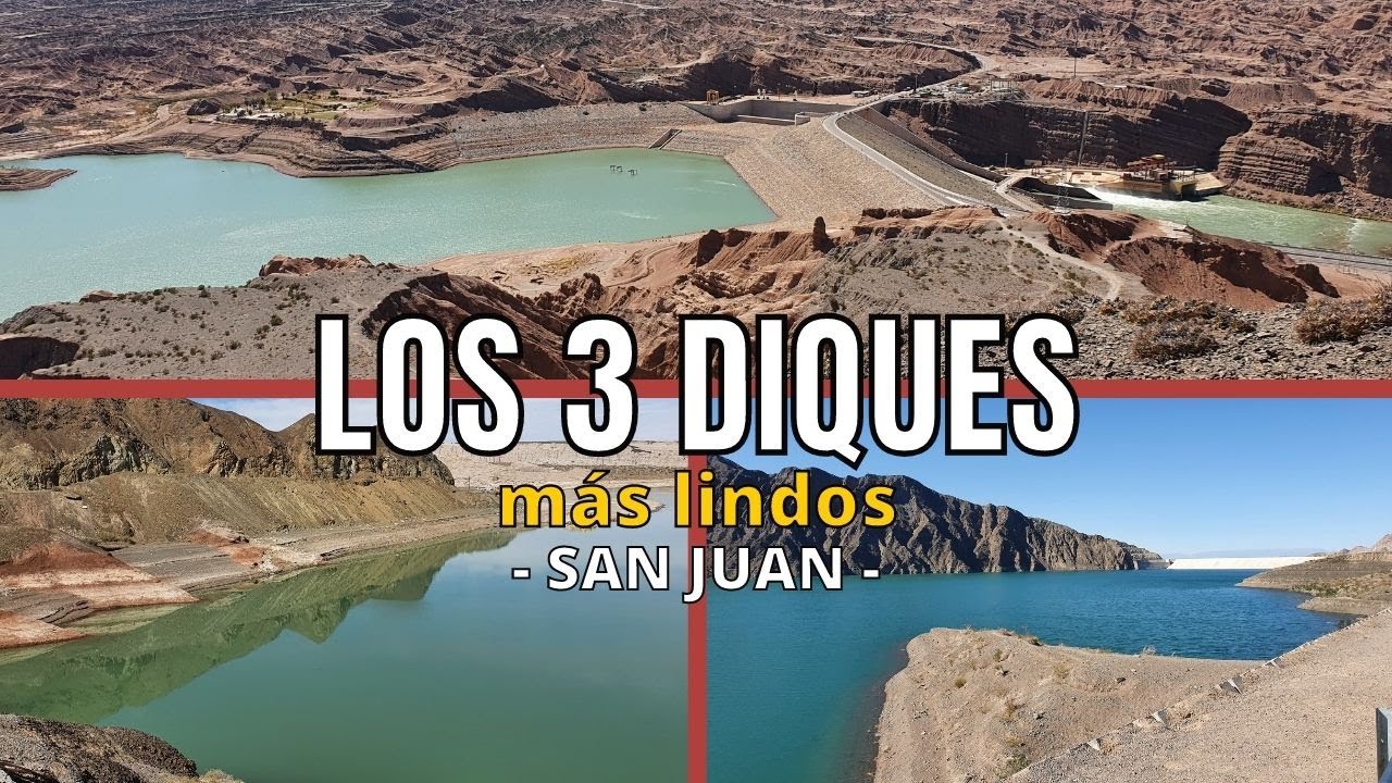 ⚡ ⚡ Recorrimos los 3 DIQUES MÁS LINDOS DE SAN JUAN 📷 [ Ullúm, Punta Negra y Cuesta del viento ]