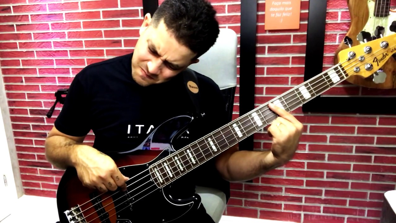 Gabriela Gomes - Deus Proverá no Baixo | Bass Cover #play1dedo