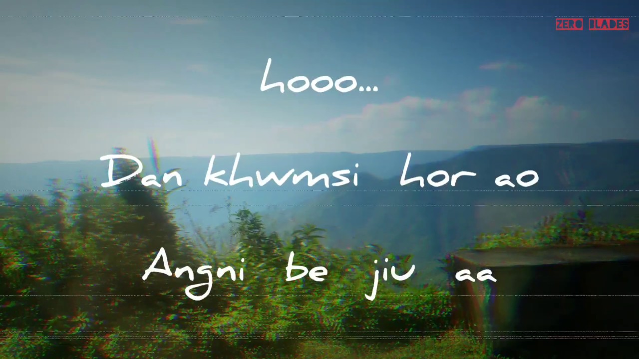 Nongkai nongya be angni mwjang mwnnaia  |  Lyrics  |  Bodo song