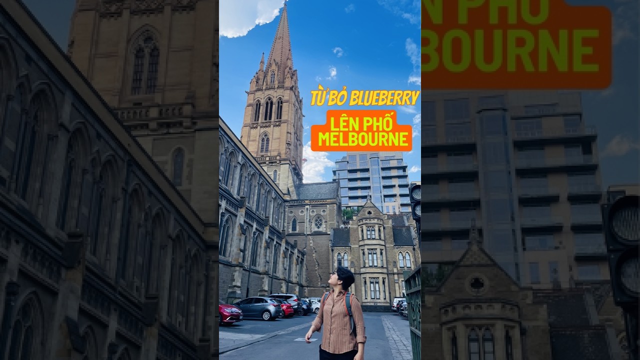 Từ Việt Nam sang Úc hái Blueberry và đi Melbourne