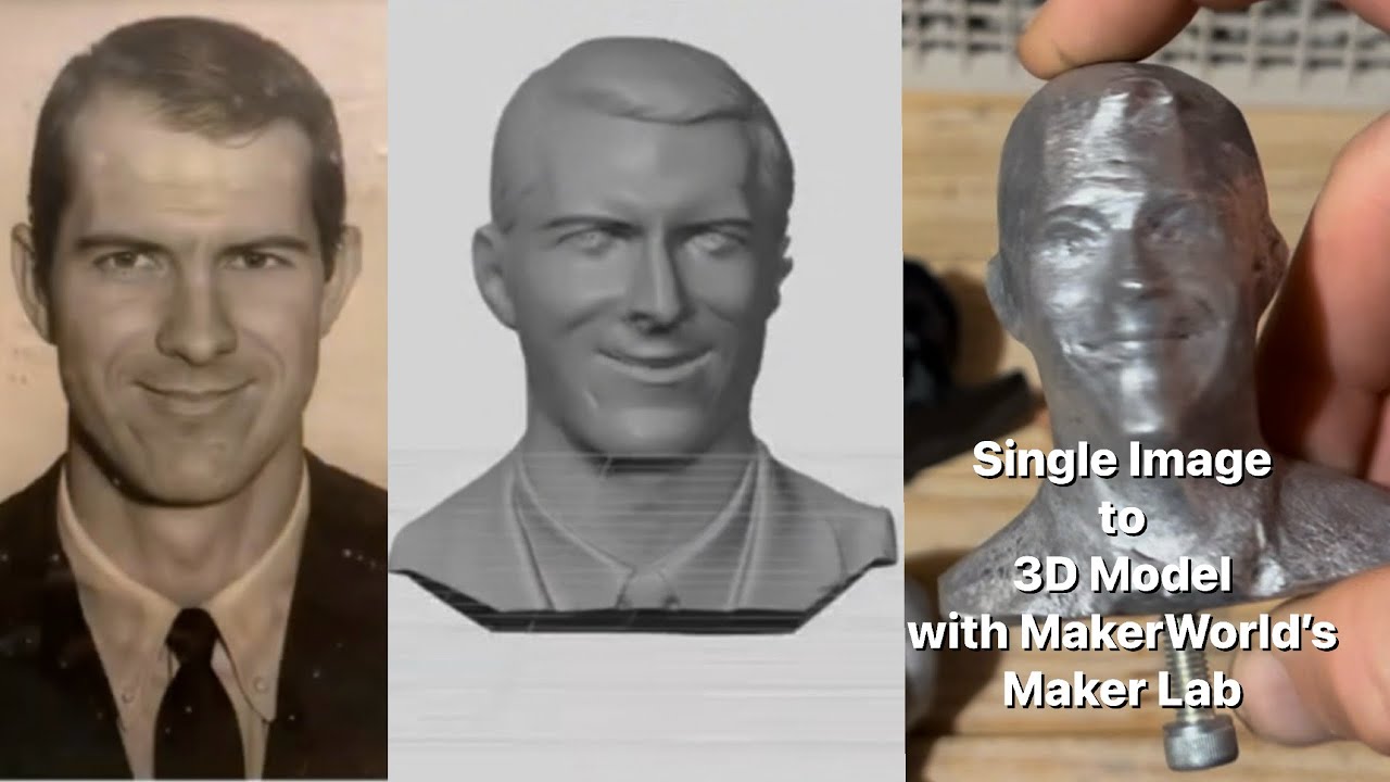 Single Image to 3D Model with MakerWorld&rsquo;s Maker Lab