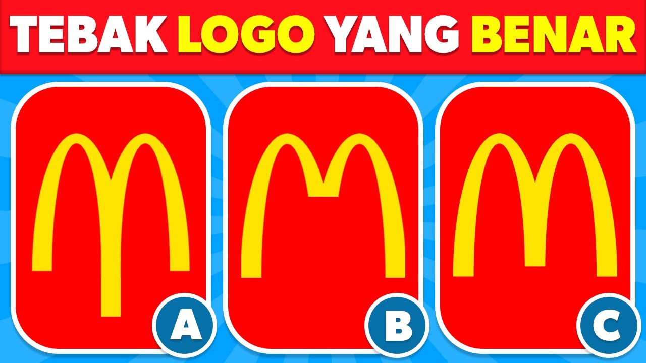 Tebak Logo yang Benar ✅🤔 | 55 Logo Terkenal | Kuis Logo Ultimate 2025