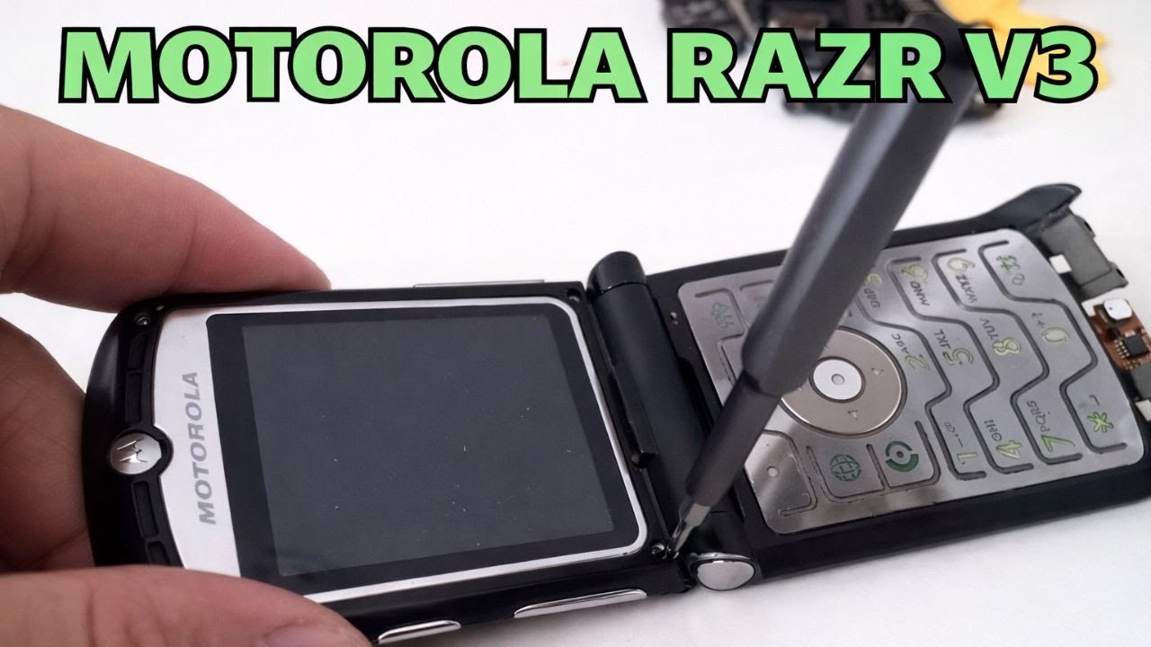Разборка / ремонт Motorola v3