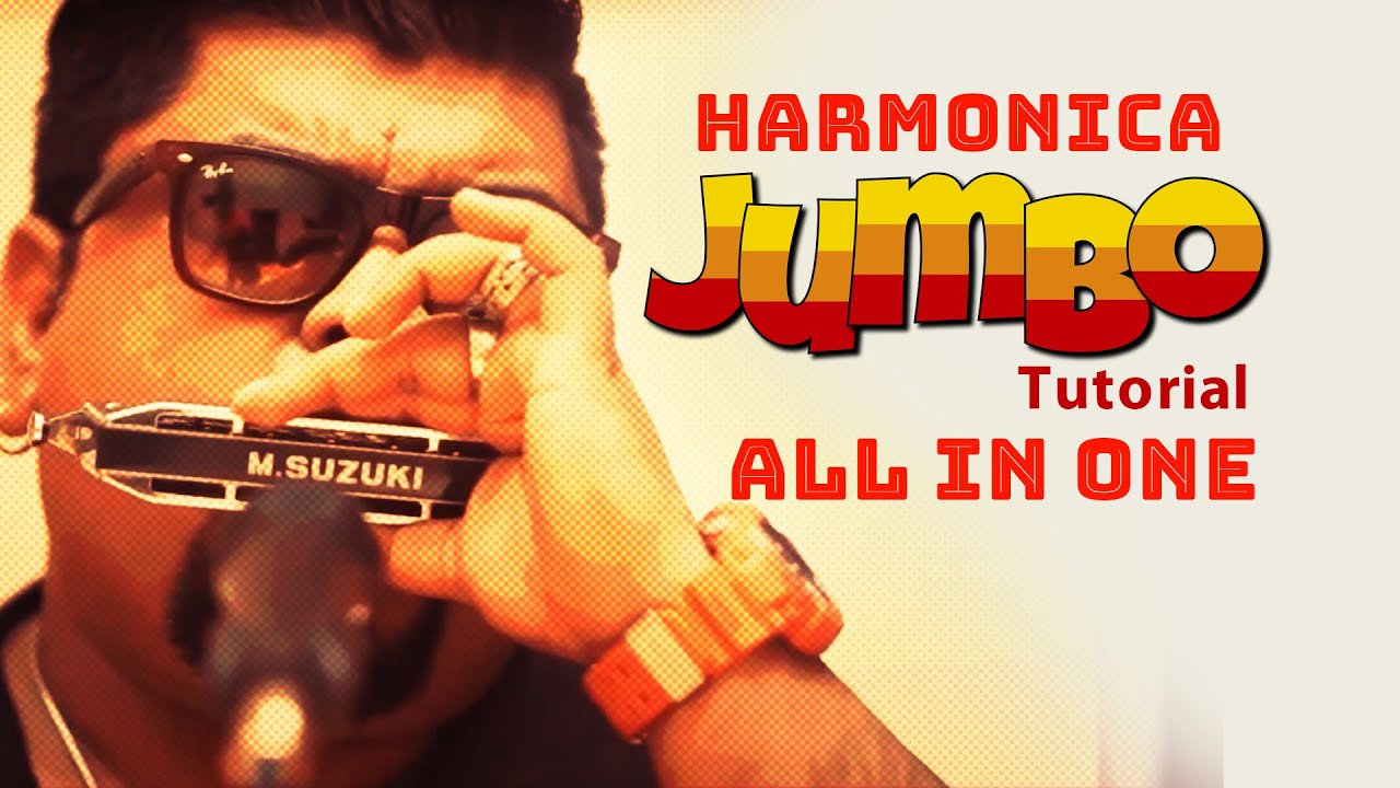 Jumbo Harmonica (Mouth - Organ ) Tutorial | All In One | Rohit Sahay