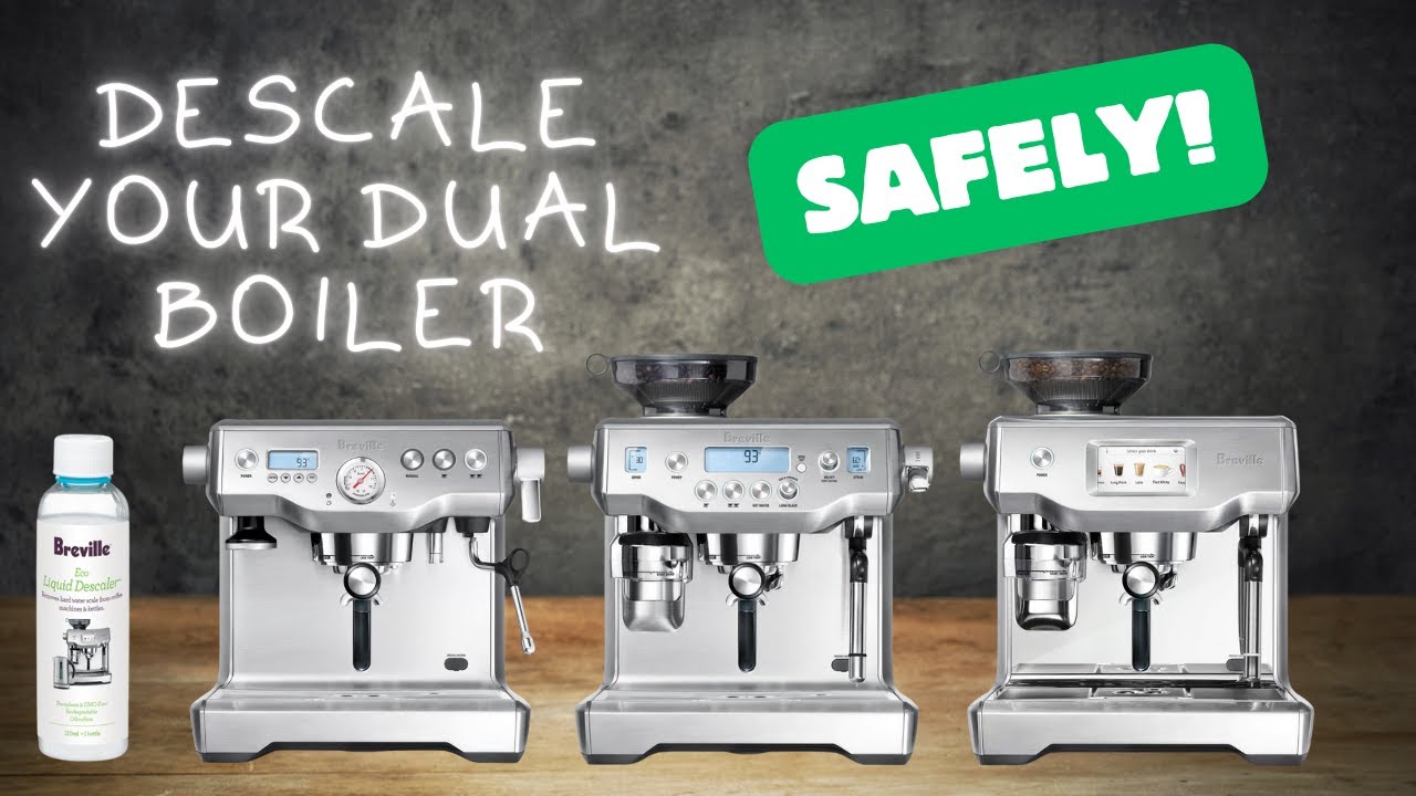 Как безопасно очистить от накипи ваш Breville Dual Boiler (BES920) и Oracle (BES980,BES990) ПРОЧИ...