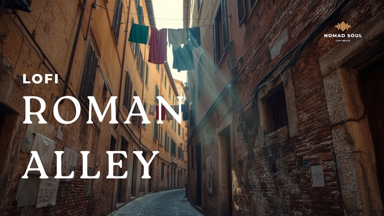 Italian LoFi Study Beats 🇮🇹 | Roman Alley & Mandolin Chill | NomadSoul Europa