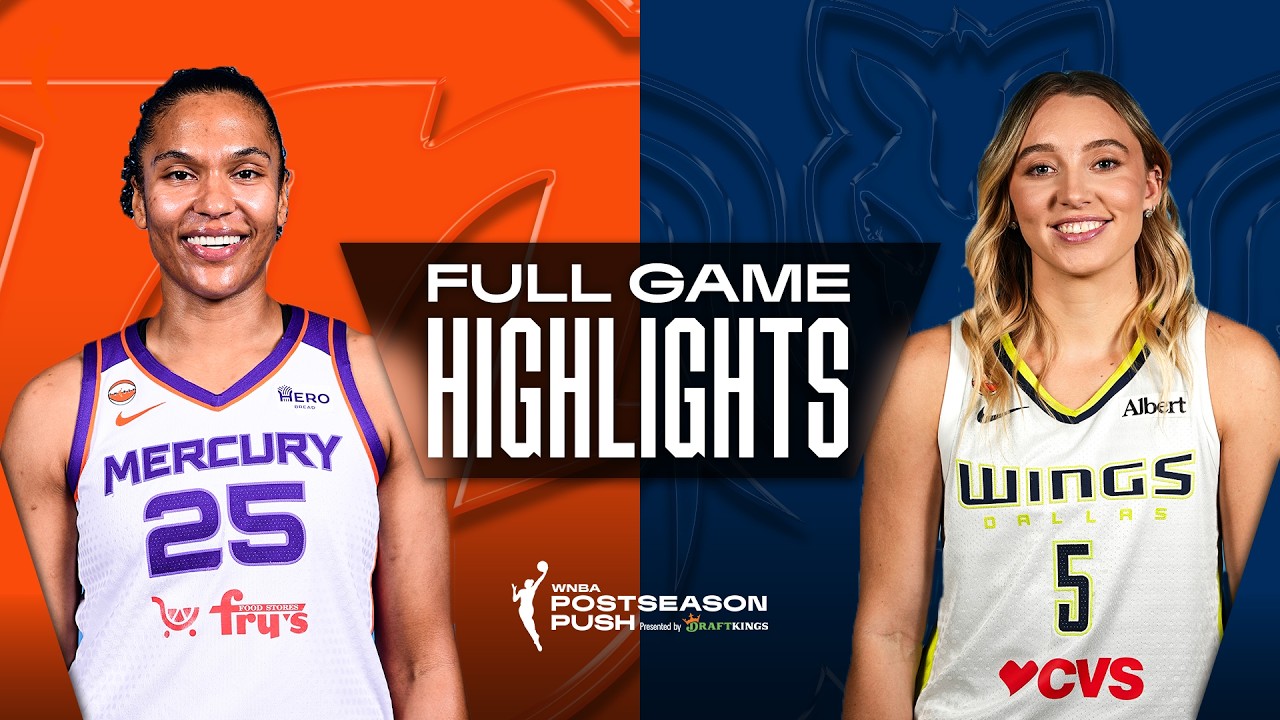 Phoenix Mercury vs. Dallas Wings | FULL GAME HIGHLIGHTS | September 19, 2026