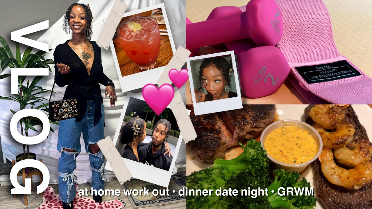 WEEKLY VLOG 2022 | DINNER DATE NIGHT GRWM + HANGING WITH MY BOYFRIEND