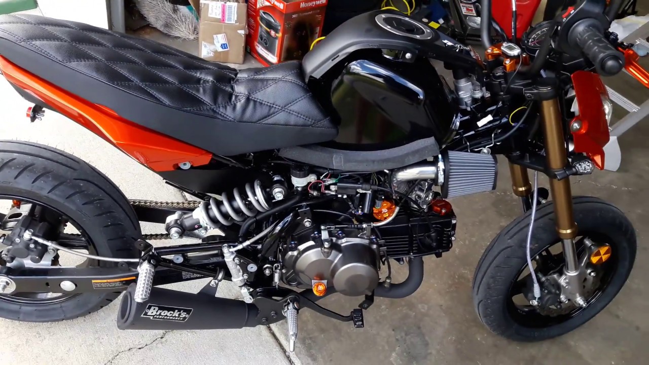 Z125 pro 125cc with tbolt v2 head.