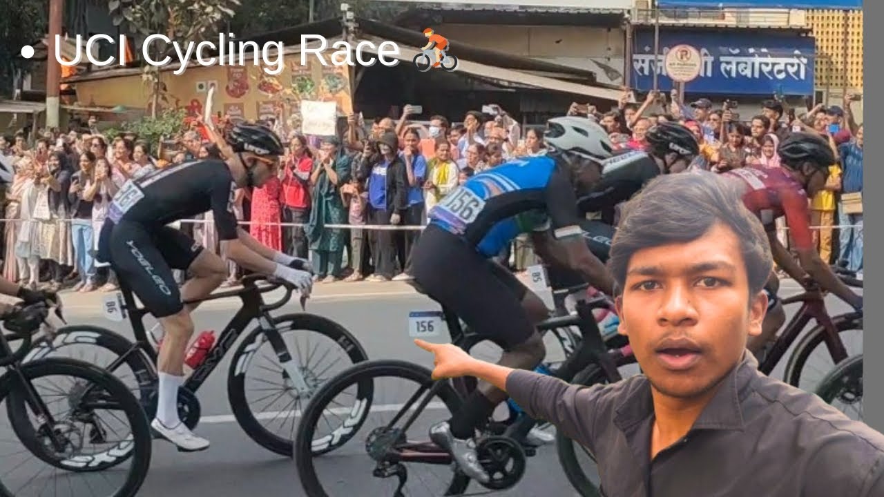 Bajaj Pune Grand tour | vlog | UCI Cycling Race 🚴🏼 pune |Ganya Diaries |vlog video|#vlog #pune 
