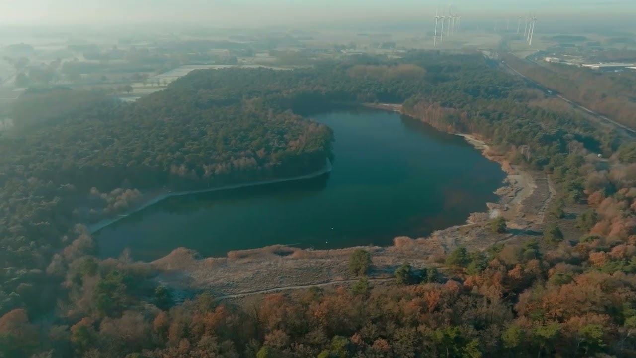 De open ruimte van Retie vanuit de lucht