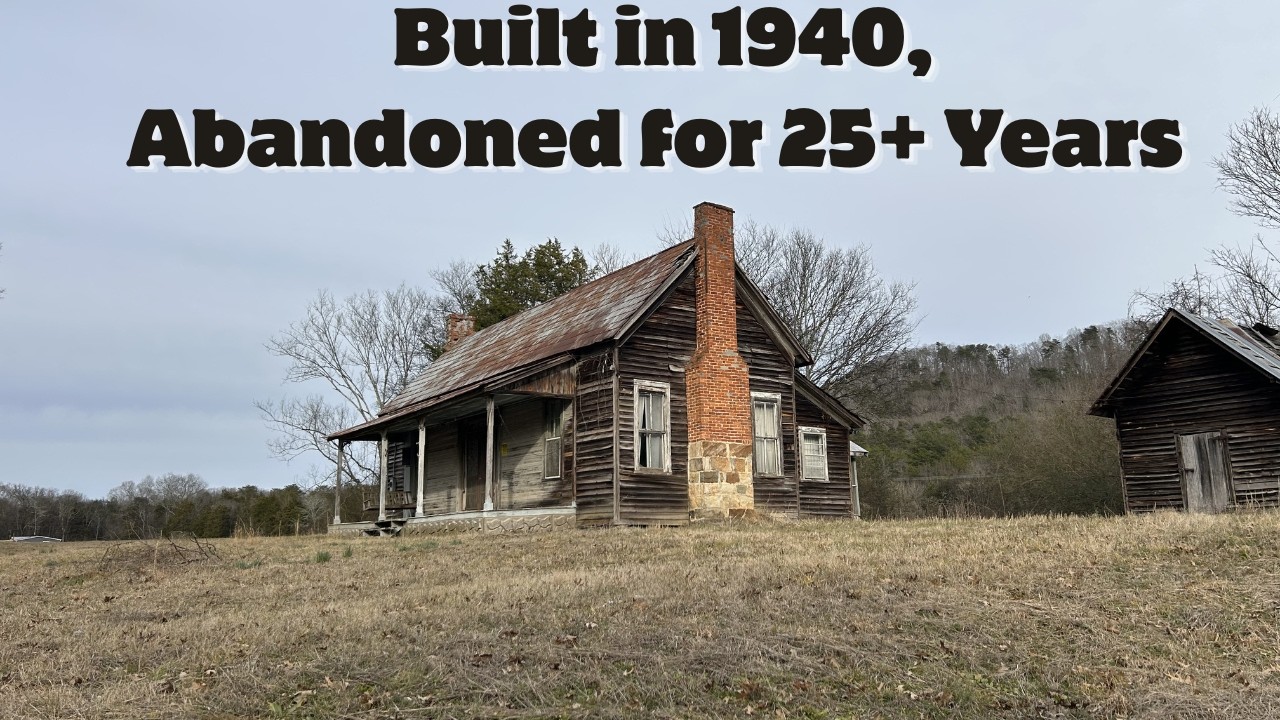 Come Tour the Abandoned Farmhouse on Our New Property!