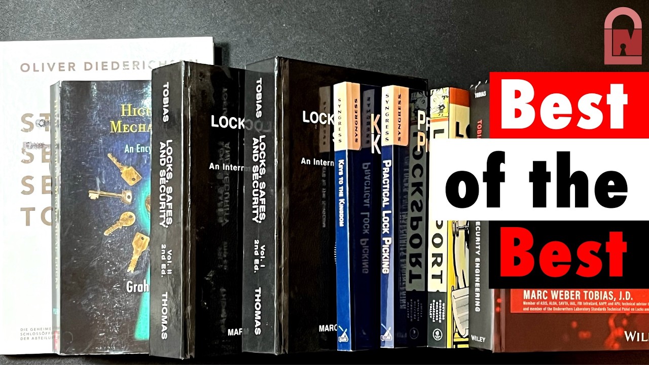 The BEST Lock Picking Books!