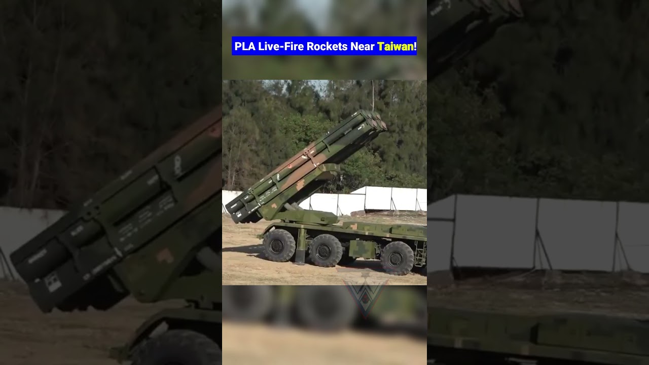 PLA Simulates Blockade With Rocket Fire