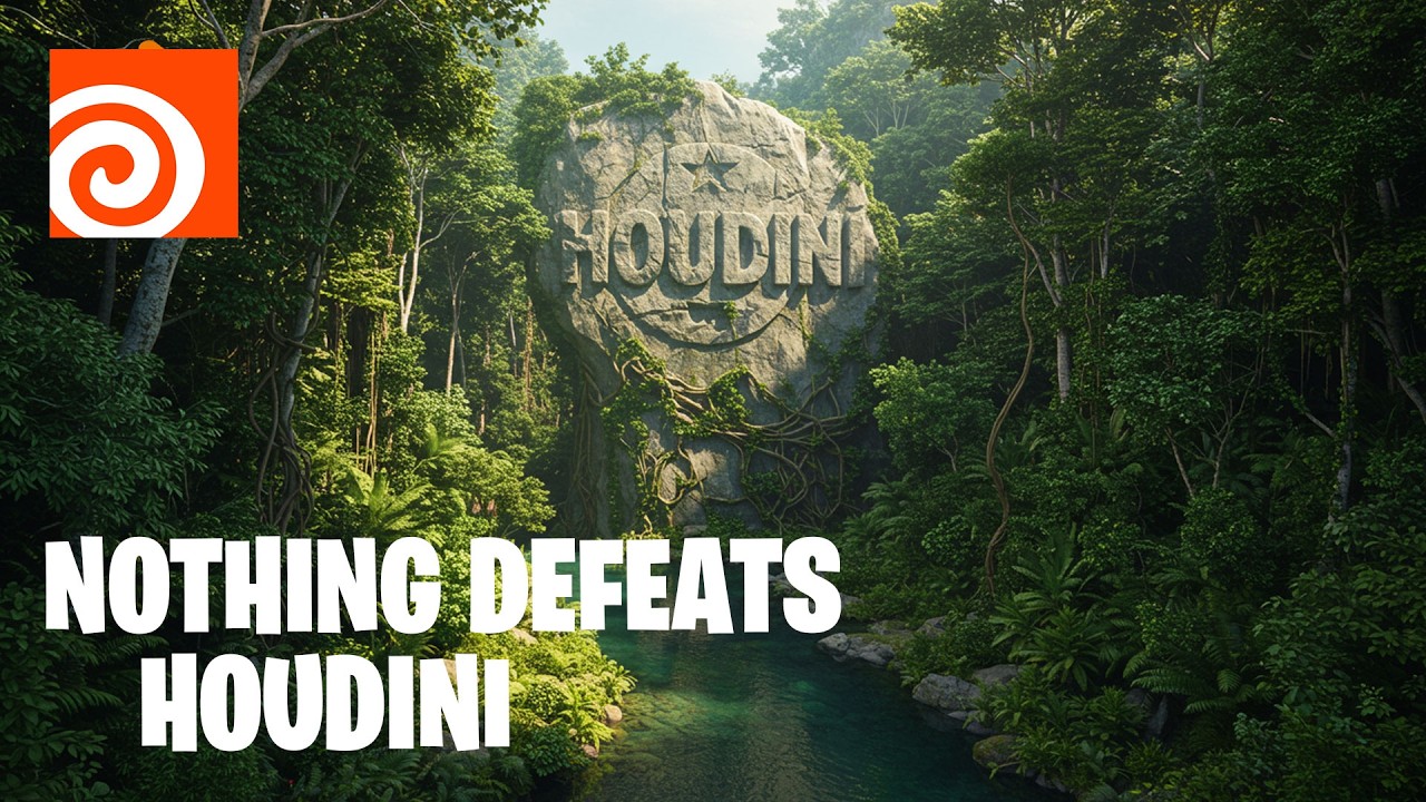 why Houdini is still the best 3d application
