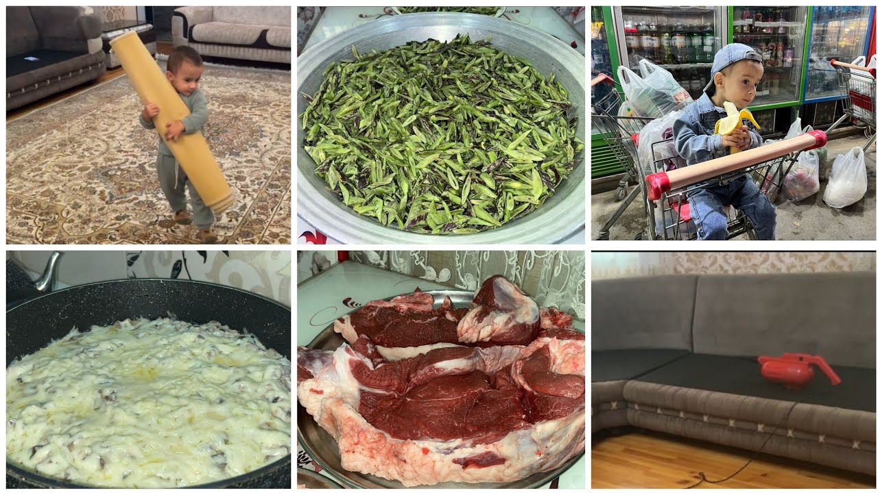MARKET ALIŞ-VERİŞİ.TƏMİZLİK.QIŞLIQ LOBYANIN HAZIRLANMASI.