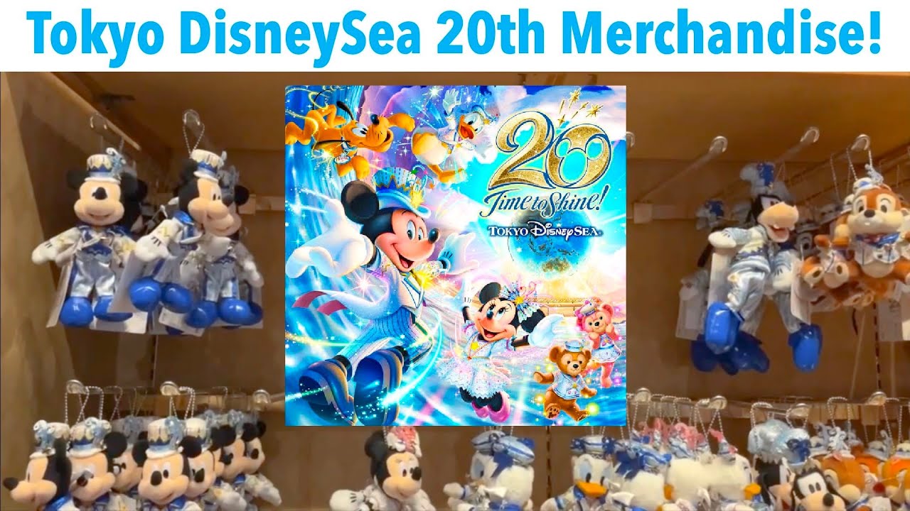 NEW Tokyo Disney Sea 20th Anniversary Merchandise and MORE!