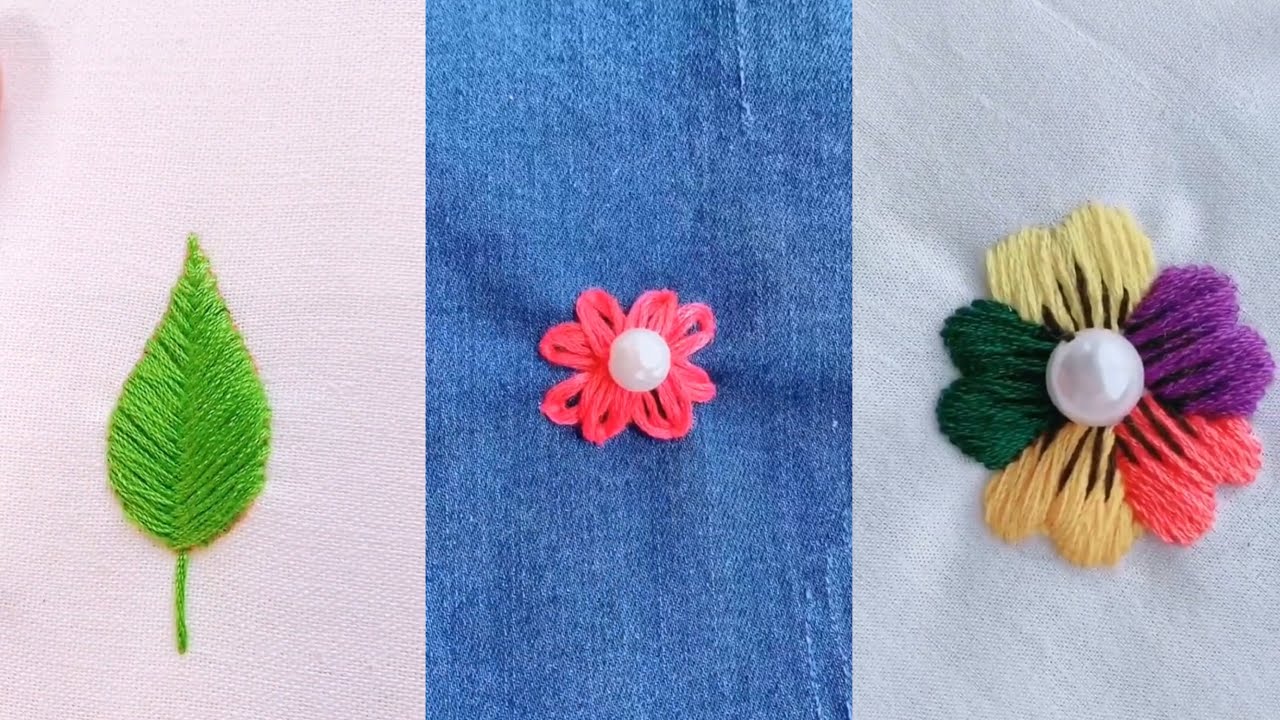 How to sew a hole/TOP 20/ Hand sew up a hole in plants,...洋服の穴をきれいにお直し/手縫いで補修する方法20種類まとめ　刺繍　PART1