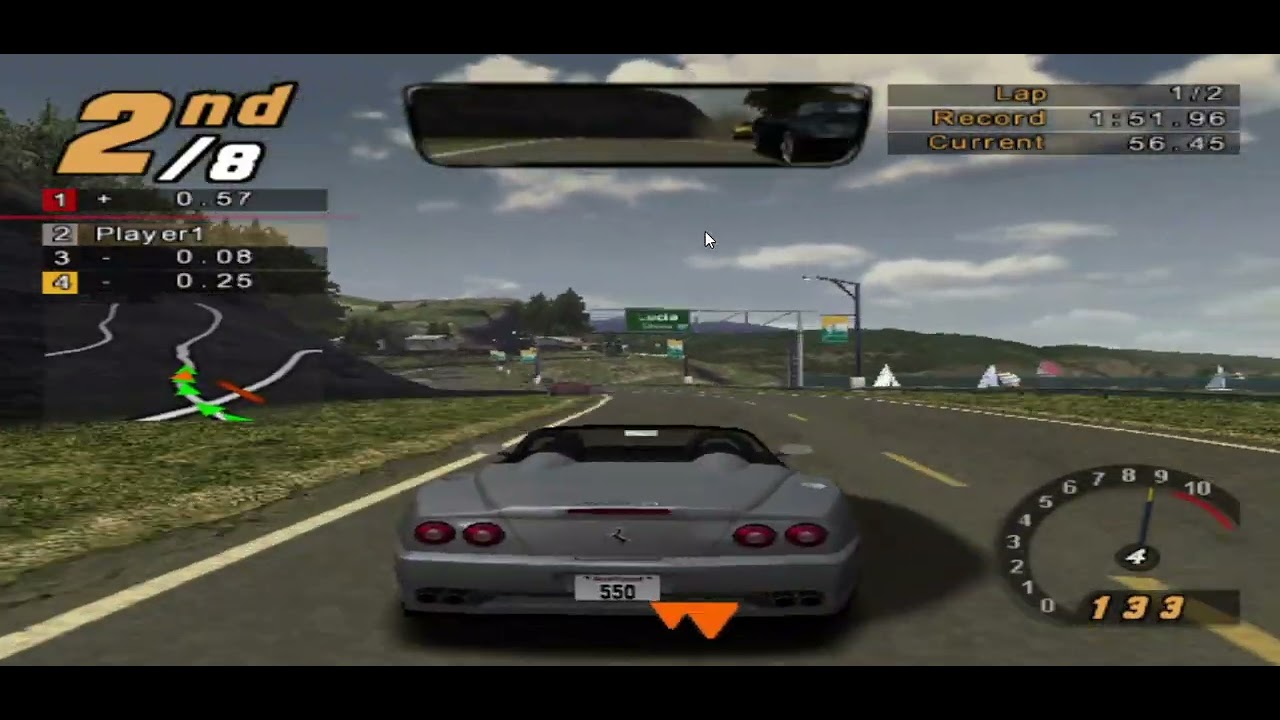 Need For Speed Hot Pursuit 2 Ps2 Gameplay.