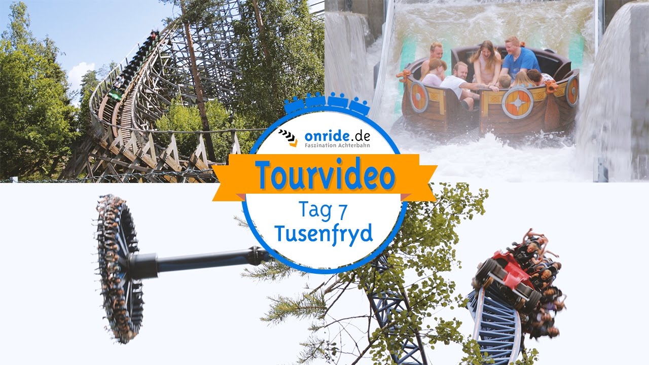 Tusenfryd - Parkvideo | onride.de Skånditur 2016